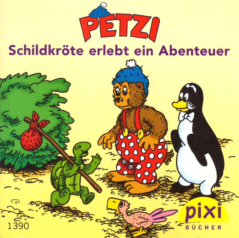 [Pixi-Cover: Petzi: Schildkr&ouml;te erlebt ein Abenteuer]